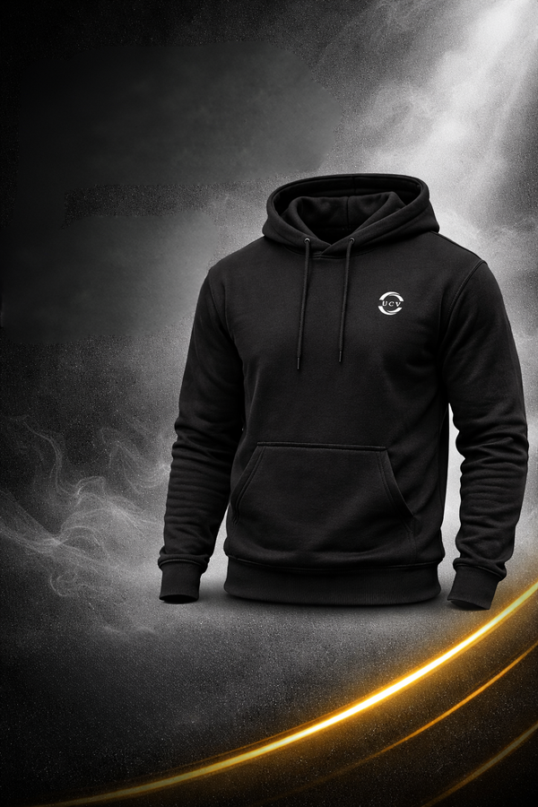 Premium Black Classic Hoodie