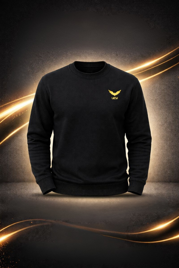 Premium Men’s Crewneck Sweatshirt – Soft Fleece, Winter Warm, Classic Fit